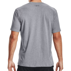 Men's T-shirt Under Armour Sportstyle Logo SS - steel light heather/black