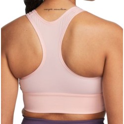 Women's bra Nike Dri-Fit Swoosh Long Line Bra W - atmosphere/atmosphere/atmosphere/white