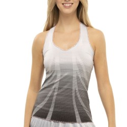 Women's top Lucky in Love Nice To Pleat You Del 2 Pleat Of The Night Tank - black