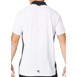Men's Polo T-shirt Diadora SS Polo Challenge - white/black