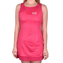 Women's dress EA7 Woman Jersey Dress - fancy pink yarrow