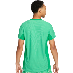 Men's Polo T-shirt Nike Dri-Fit Advantage Slam Tennis Polo - stadium green/white