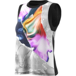 Women's top Adidas Tennis US Series Match Tank Top - white