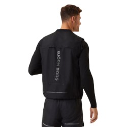 Men's vest Bj_rn Borg Running Vest Ripstop - black beauty