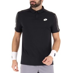 Men's Polo T-shirt Lotto Squadra II Polo - all black