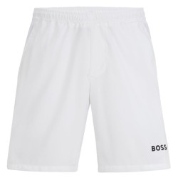 Men's shorts BOSS x Matteo Berrettini S_Tiebreak Shorts - white