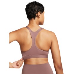 Women's bra Nike Swoosh Light Support Non-Padded Sports Bra - smokey mauve/white #