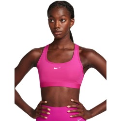 Women's bra Nike Swoosh Light Support Non-Padded Sports Bra - fireberry/white