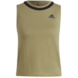 Women's top Adidas Club Knot Tank W - orbit green/black