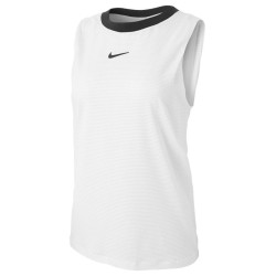 Women's top Nike Court Dri-Fit Advantage Tank W - white/white/black