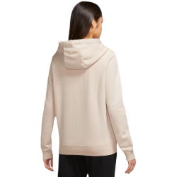 Women's jumper Nike Sportswear Club Fleece Pullover Hoodie - sanddrift/white