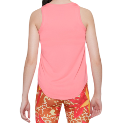 Girls' T-shirt Nike Dri-Fit Essential Tank - coral chalk/white