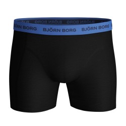 Men's Boxers Bj_rn Borg Shorts Sammy BB Lemonsplash 3P - black beauty