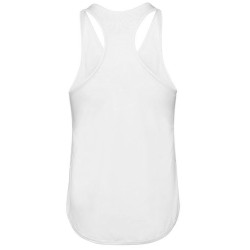 Girls' T-shirt Babolat Compete Tank Top Girl - white/vivacious red