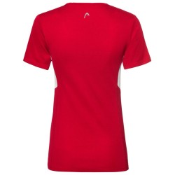 Women's T-shirt Head Club Tech T-Shirt W - red