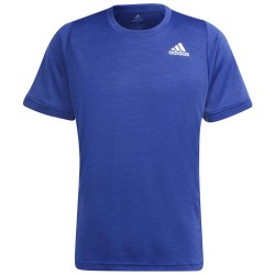 Men's T-shirt Adidas Freelift Tee - victory blue/white
