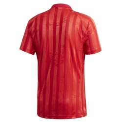 Men's Polo T-shirt Adidas Freelift Polo ENG M - scarlet/white