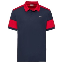 Men's Polo T-shirt Head Ace Polo Shirt M - dark blue/red