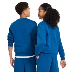 Girls' jumper Nike Kids Sportswear Club Fleece Hoodie - court blue/white