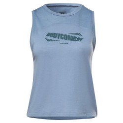 Women's top Reebok Les Mills BodyCombat Supremium Tank W - blue slate