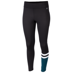 Women's leggings Fila Leggings Erica - black/deep teal