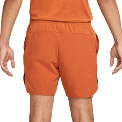 Men's shorts Nike Dri-Fit Advantage Short 7in - dark russet/white