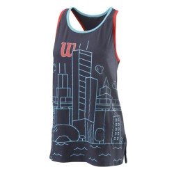 Women's top Wilson Chi Cnt Tank W - outer space