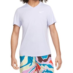 Men's T-shirt Nike Court Dri-Fit Victory - oxygen purple/white