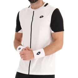 Men's T-shirt Lotto Top IV Tee - bright white/all black