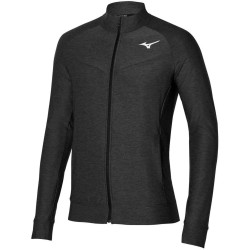 Men's Jumper Mizuno Training Jacket - black melange