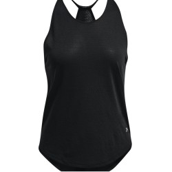 Women's top Under Armour Women's UA Streaker Run Tank - black/reflective