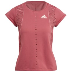 Women's T-shirt Adidas Primeknit Primeblue Tee W - wild pink