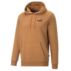 Men's Jumper Puma Essentials Small Logo Hoodie - desert tan