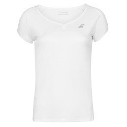 Women's T-shirt Babolat Play Cap Sleeve Top Women - white