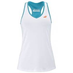 Women's top Babolat Play Tank Top Women - white/caneel bay