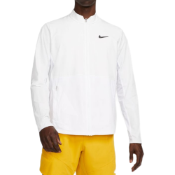 Men's Jumper Nike Court Advantage Packable Jacket - white/black