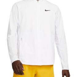 Men's Jumper Nike Court Advantage Packable Jacket - white/black