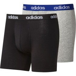 Men's Boxers Adidas Linear Brief 2P - black/medium grey heather