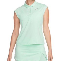 Women's polo T-shirt Nike Court Dri-Fit Victory Polo - mint foam/black