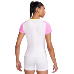 Women's T-shirt Nike Court Dri-Fit Advantage Top - white/playful pink/black/black