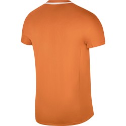 Men's Polo T-shirt Nike Spring Slam Ultimate Zip Polo M - hot curry/white