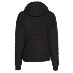 Women's jacket Tommy Hilfiger Slim Sorona Padded Hood Jacket - black