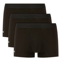 Men's Boxers Lacoste Casual Black Boxer Briefs 3P - black