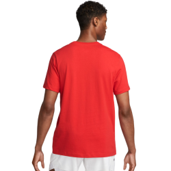 Men's T-shirt Nike Court Tennis T-Shirt - university red