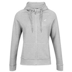 Women's jumper Babolat Exercise Hood Jacket Women - high rise heather