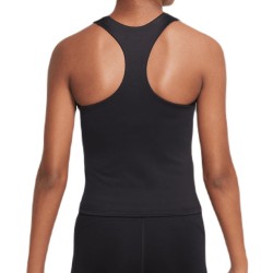 Girls' T-shirt Nike Dri-Fit Swoosh Tank Bra - black/white