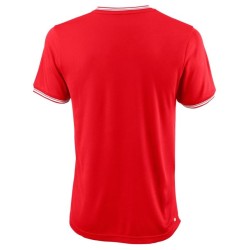 Men's T-shirt Wilson Team II High V-neck Men - team red