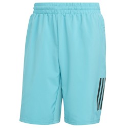 Men's shorts Adidas Club 3-Stripes Tennis Shorts 9" - lucid cyan