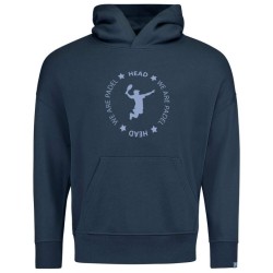 Men's Jumper Head Padel Hoodie - navy