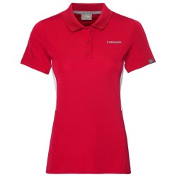Women's polo T-shirt Head Club Tech Polo Shirt W - red